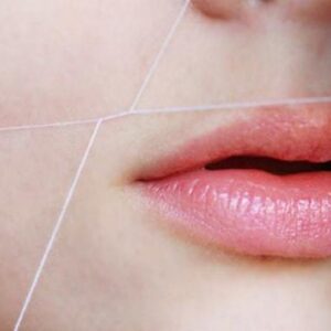 Chin & Upper Lip threading | eyelash extension | eyelash treatment | lacing or looping