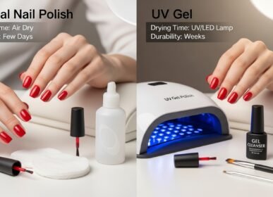 The Differences Between Normal Nail Polish and UV Gel