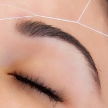 Brow eyelash extensions